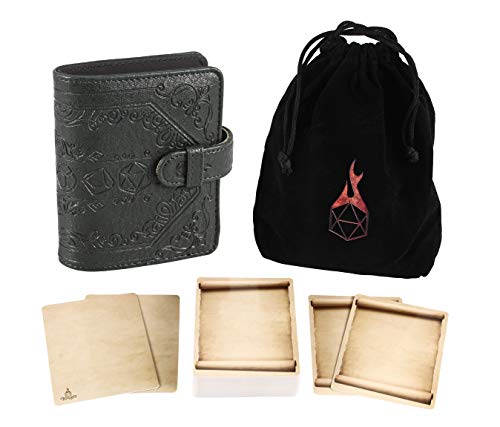 Forged Dice Co Spellbook of Incantations (Dice Edition) Spellbook Card Holder & Deck