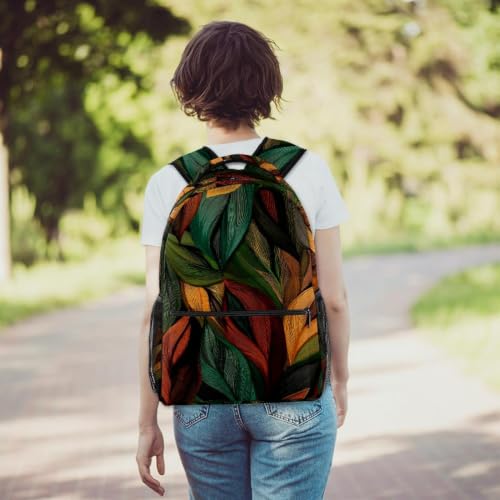 Mochila para laptop acolchada con espacio ergonómico multicolor 9 6
