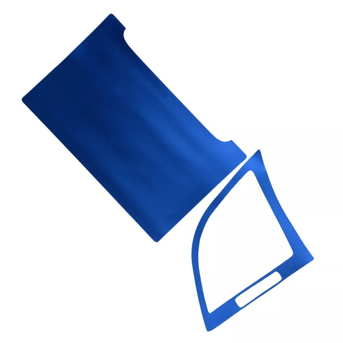 Auto części zamienne Zestaw naklejek 3D Blue Interior Film Kit pasuje do Hyundaia Elantra 2017-2020 Łatwe naprawy