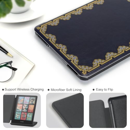Image of CoBak Case for 7 inch E-Readers - All New PU Leather Cover with Auto Sleep Wake Feature for E-Readers 2024 Released