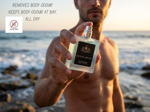 Image of Eau De Parfum 50 ml | Long Lasting Premium Fragrance Perfume Spray | Fresh Luxury Scent for Daily Wear Office Party Travel and Special Occasions (Ocean Musk)
