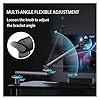 Studio Mount, Universal Microphone Mount Boom Arm Rotatable Stand With Desk Foldable Mic With 3/8'' To 5/8'' Screw Adapter(Extended version) #2