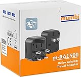 mumbi Universal Reiseadapter kompakter Reise Adapterstecker für 150 Länder Weltweit - USA, China, Japan, Kanada, Australien, UK und mehr