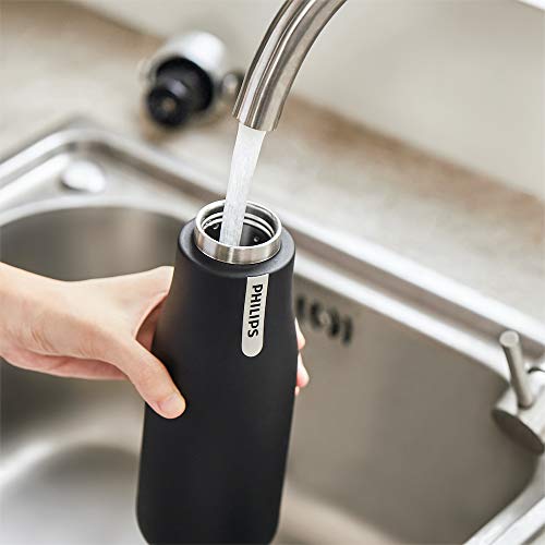 PHILIPS Water GoZero UV Self-Cleaning Smart Water Bottle Vacuum Stainless Steel Insulated Water Bottle with Handle Double-wall, Auto Cleaning, Keep Drink Hot or Cold, BPA Free 7 PHILIPS Water GoZero UV Self-Cleaning Smart Water Bottle Vacuum Stainless Steel Insulated Water Bottle with Handle Double-wall, Auto Cleaning, Keep Drink Hot or Cold, BPA Free - Image 5