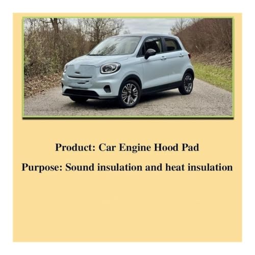Reduce el ruido del motor de tu Leapmotor T03 2020-2025 con esta estera de aislamiento acústico 3