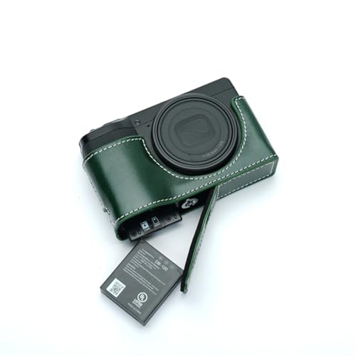 TP Original Ricoh GR4 ��p �I�[�v�i�u���^�C�v �n���h���C�h�{�v �{�f�B�P�[�X �݊� �d�r�����֗� ��ʊJ�� �n���h���C�h�{�v�n�[�t�J�����P�[�X�o�b�O�J�o�[ (�O���[��)