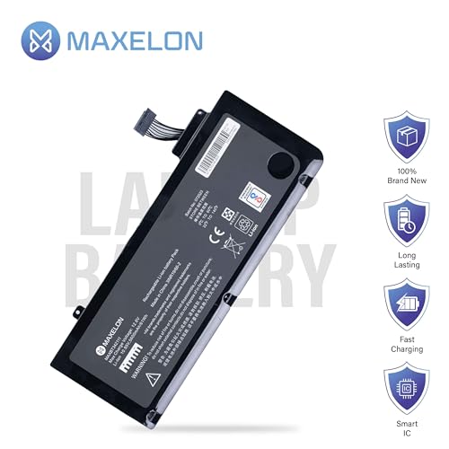 Maxelon BIS Certified A1322 A1278 Compatible Laptop Battery for Mac Book 13 inch (Mid 2012 2010 2009 Early Late 2011) 661-5557 661-5229 MB990LL/A... - Image 4