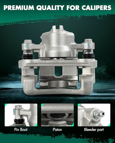 Image of SCITOO Rear Right Brake Caliper With Bracket 19B3476A Compatible For Hyundai For Elantra 2009-2012