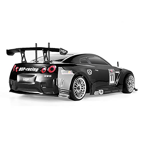 Hsp Hobby Racing Rc Car 94123 Flying Fish 1:10 Large Scale 4Wd 35+ Kmh High Speed Remote Control Two Speed On Road Drift Cars Electric Power Vehicle Toys #TOP2