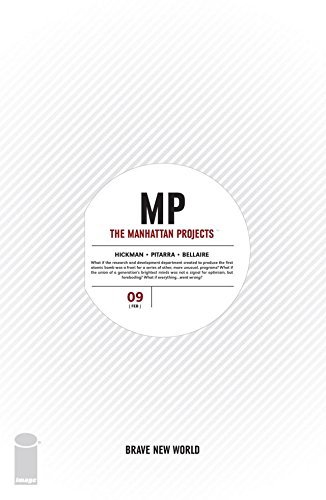 Cover of The Manhattan Projects #9