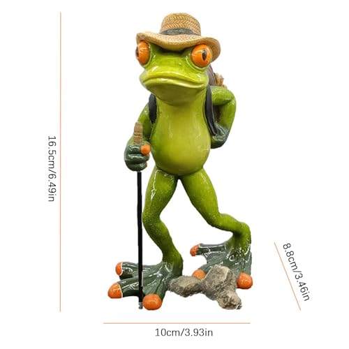 Figurine de grenouille de table : idée cadeau originale pour déco de maison - 6