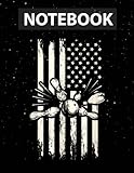 bowling bowling  Bowling For Bowler Bowling Lover American Flag Bowling Notebook Journal Line/ 130 Pages / Large 8.5\'\'x11\'\'