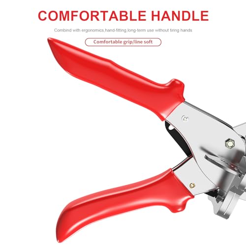 GARTOL Ratchet Miter Shears for Angular Cutting Molding Crafting, Shoe Molding & Quarter Round Cutting Tool Miter Cutter, Adjust at 45-135 Degree Multi-Angle Cutter Hand Tool for Soft Wood, PVC, MDF - Thumbnail 4