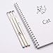 12 Pieces Cute Cat Pen 0.38 mm Gel Pens Black Ball Point Pens for School Office Supplies