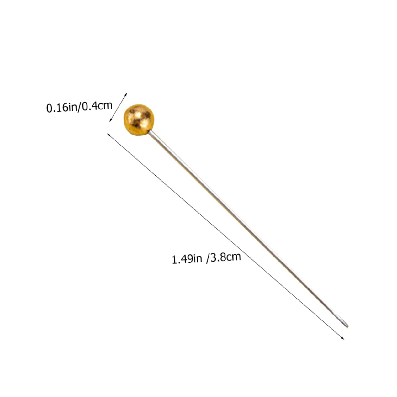 ARTIBETTER 400pcs Ball Head Straight Pins for Crafts Boutonniere Flower Pin Corsage Sewing Tool Sewing Decorative