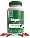 Health Thru Nutrition Ubiquinol 50mg 90 Softgels as Kaneka QH Reduced CoQ-10 | Stabilized - 3rd Party Tested | Enhanced Bioavailability | Cardiovascular & Mitochondria Function Support | Non-GMO