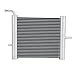 EGINCOOLER Aluminum Radiator for Land Rover 2014-On Range Rover Sport Auxiliary 3.0/5.0L LR062670 LR034577