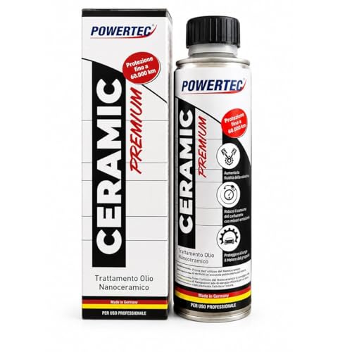 diTosi Nano-Ceramic Powertec Trattamento Nanotecnologico per Motori Diesel, Benzina e GPL – Riduce attriti, Protezione ceramica antiusura, per Oli 100% Sintetici