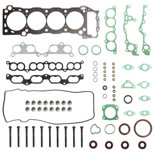 Image of Head Gasket with Bolts Set HBK957, 1994-1998 Fits for Toyota T100, 1995-2004 Fits for Tacoma, 1996-2000 Fits for 4Runner 2.4 /2.7L #OE AHS8050 210221 TO2.4HSE HS9465PT 09-11652(72pcs)