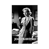 Joan Crawford Canvas Poster Living Room Printing Landscape Decoration Painting Office Room Decor 16x24inch(40x60cm) Unframe-style-27