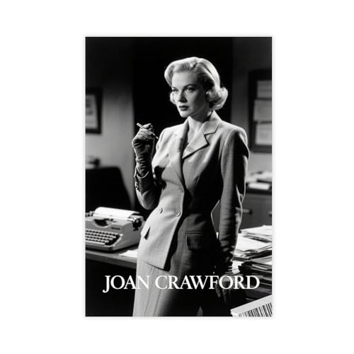 Joan Crawford Canvas Poster Living Room Printing Landscape Decoration Painting Office Room Decor 16x24inch(40x60cm) Unframe-style-27