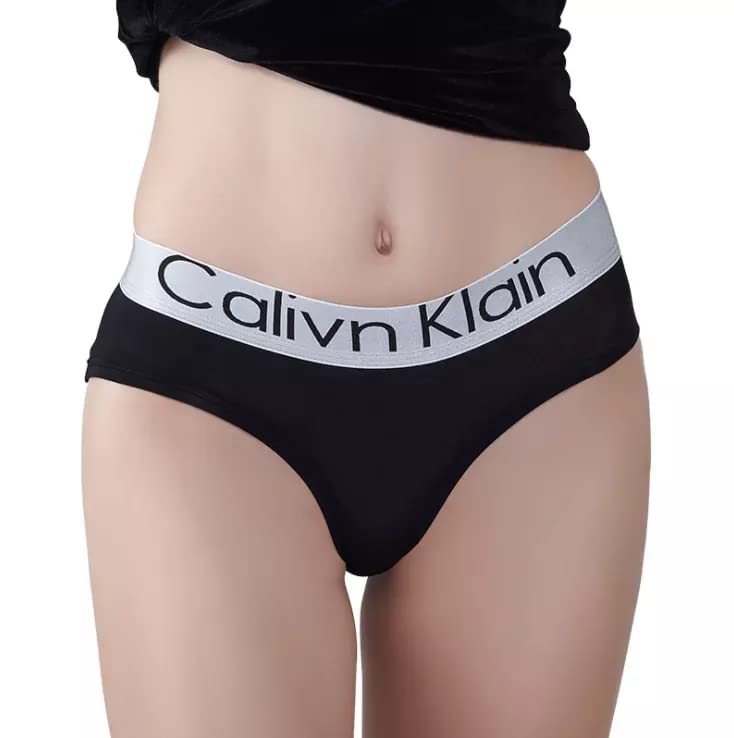 Cailan Kalai Women's Modern Cotton Printed Mid Rise Bikini with Broad Band-image-27
