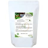 muebles jardin hierro Quelato de Hierro 13% EDTA-Fe QUELATO DE HIERRO 1 KG  AGROBULL PRODUCTS FOR NATURE  Reverdeciente Anticlorosis. (1 KG)