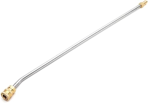 High Pressure Washer Gutter Cleaner 30 Degree Curve Rod For Lance/Wand 1/4 Inch Connect