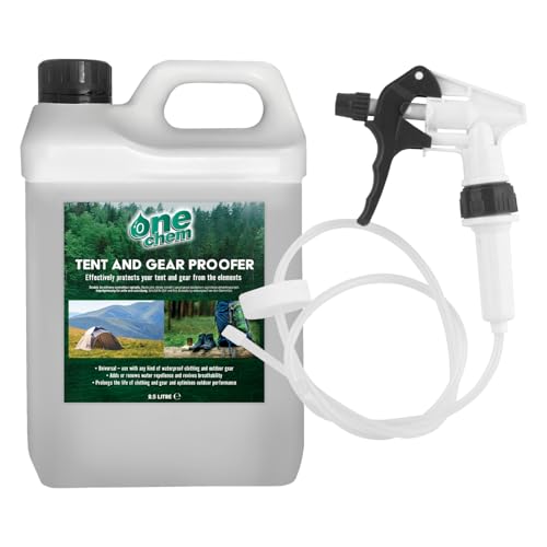 One Chem Imprägnierung für zelte und ausrütung 2.5 Liter mit langem Sprühschlauch