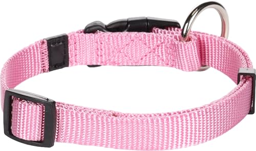 Dog Collar Ziggi Pink S 30-45cm 15mm - Image 2