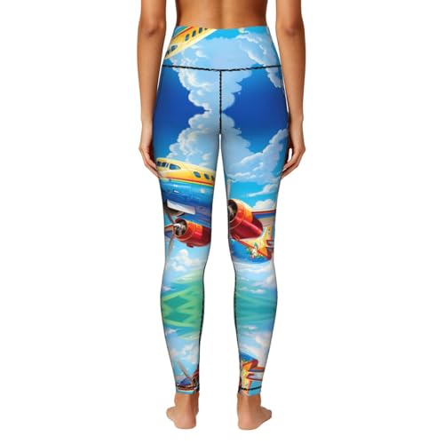 Ropa para clima activo con estos leggings de avión con bolsillos 4