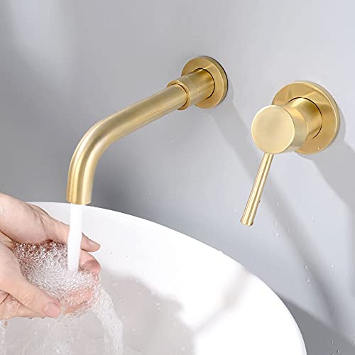 Mitigeur lavabo mural anti-fuite pour remplacer un robinet classique entartré