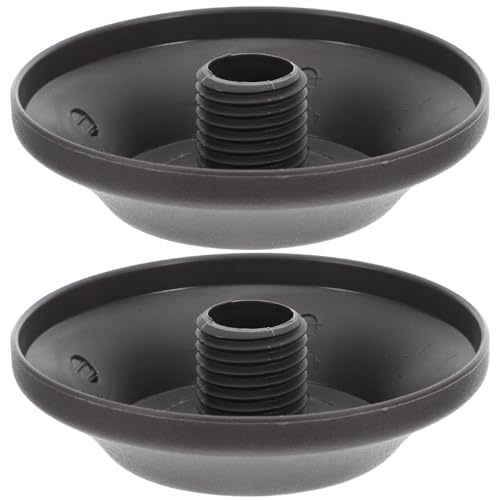 DOITOOL Embout de Parasol, 2 Capuchons à Vis Gris