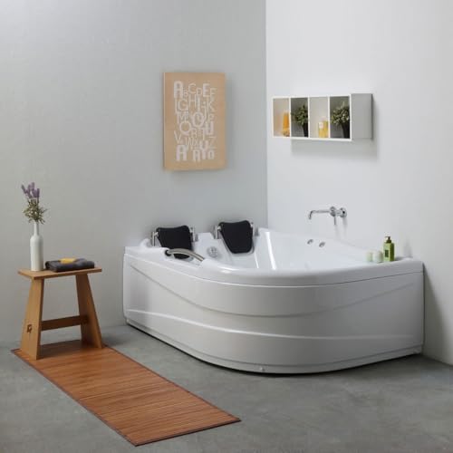 BAÑERA ACRÍLICA DE HIDROMASAJE DOBLE SX | AIDA