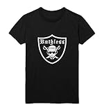 Ruthless Eazy E Herren Men Men's T-Shirt Black Shirt Baumwolle Organic Cotton Gute qualität Mens MD Men Black T-Shirt