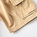 Boys Shorts Mid Length Bottoms Toddler Fashion Color Block Stripe Comfortable Breathable for (Khaki, 9-10 Years)