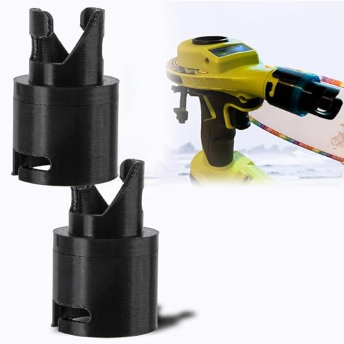 Adaptador de bomba SUP para inflador Ryobi 18V con válvula de 0.78 pulgadas y sello estanco
