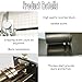 Banfluxion 25 Inch Electric Creaser Scorer Perforator Machine, 3-in-1 Paper Creasing, Scoring & Perforating, 110V, 3000 Sheets/Hour, Adjustable Depth, for Cards Invitations Photos Book Covers
