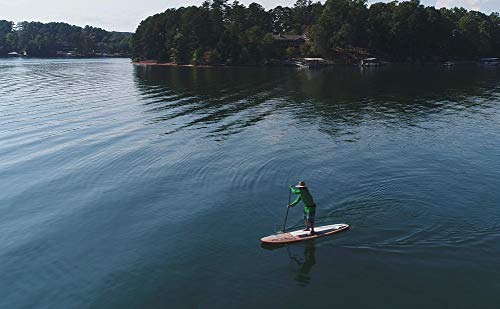 Boardworks Triton | Recreational Stand Up Paddleboard | Bombshell Epoxy Hardboard | 11' 6", Bamboo/Black (4440519518) #TOP3