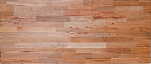 Plan de travail en bois massif 1300x550x30mm pour établi de garage BGS 80208