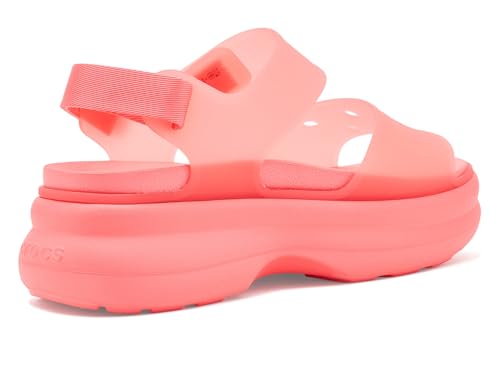 Crocs Sandales Soho Y Strap pour femme, Goyave givrée, 10