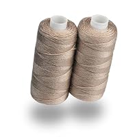 Lialina Filo Per Jeans In Poliestere 500 M – Colore Oro Jeans, Spessore N. 36, Oeko-Tex, Lavabile A 95 °C E Resistente