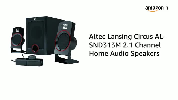altec lansing circus 2.1