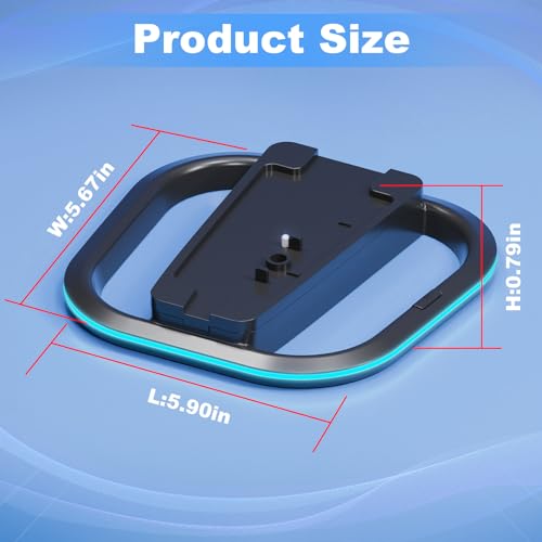 Image of Vertical Stand for PS5 /PS5 Slim and PS5 Pro Console Disc and Digital, Vertical Stand with 7 RGB Lights Support All PS5 Console