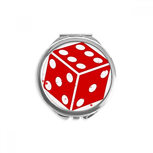 Miroir de poche dés de casino, idéal pour vos soirées
