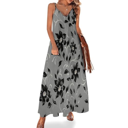 Robe caraco dos nu sans manches élégante avec bretelles spaghetti et tissu fluide