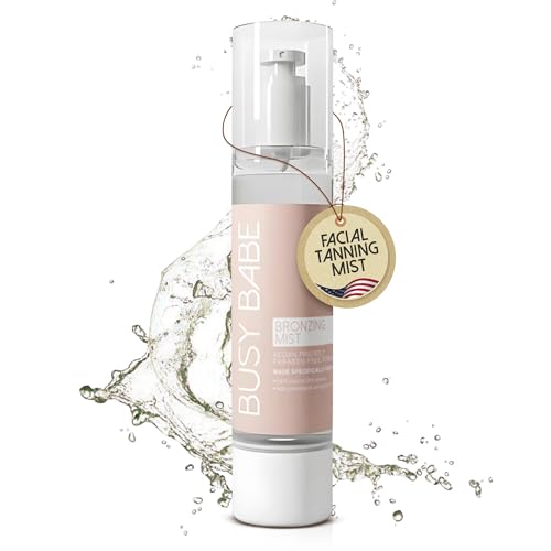 Spray bronzant rapide et non comédogène pour un bronzage naturel du visage au quotidien