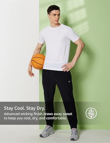 Image of Symbol Premium Men's Solid Regular Fit Sports Stretch T-Shirt | Round Neck | Raglan Sleeve | Moisture-Wicking | Activewear | Running | Gym | Plain (Available in Plus Sizes)