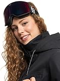 Roxy Storm - Snowboard/Ski Goggles for Women - Snowboard-/Skibrille - Frauen, True Black, Einheitsgröße