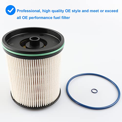 Fuel Filter, Replace TP1015 Compatible with Chevy GMC 6.6L L5P Duramax Diesel - 2017-2024 Silverado Sierra 2500 HD 3500 HD, 2014-2015 & 2017-2019 Cruze, Years 2017 2018 2019 2020 2021 2022 2023 2024